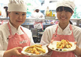 【授業レポート！】調理実習『鯵と野菜の天ぷら』