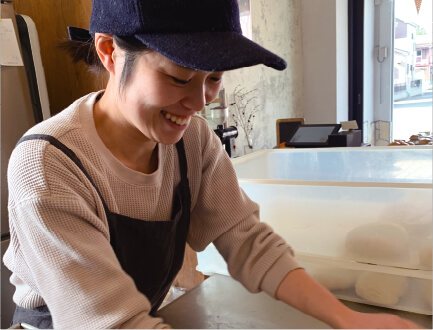 パンとおやつのマルサン堂 オーナー 長谷部 友美さん